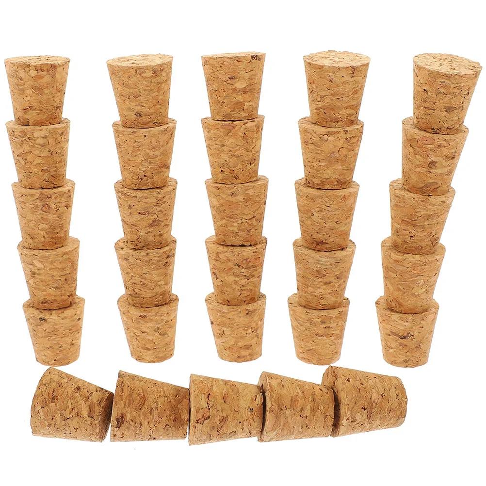 

50pcs Bottle Corks DIY Craft Corks Bottle Corks Wooden Corks Replacement Corks