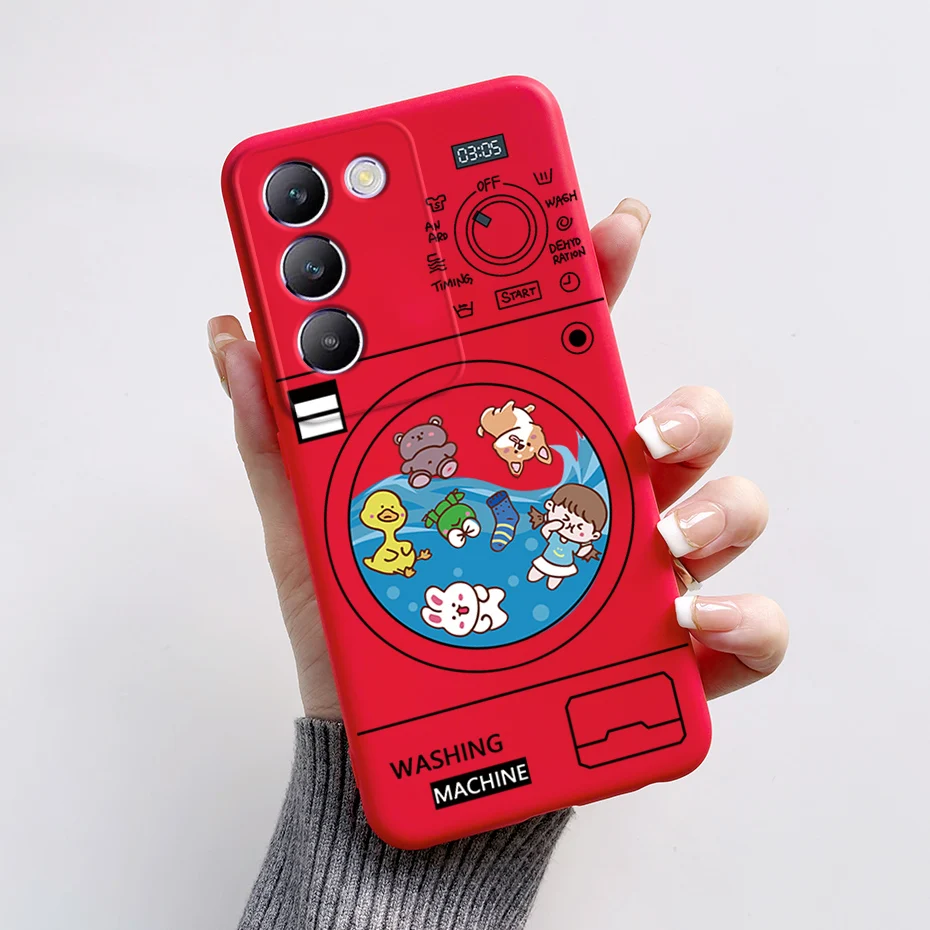 Stylish Painted Soft Silicone Phone Case Cover - Enhanced Protection Bumper