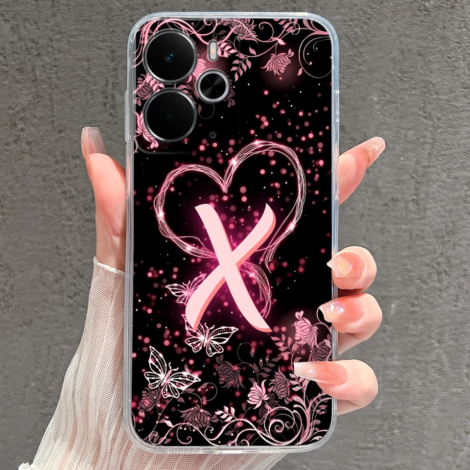Sparkling Butterfly Shockproof Non-slip Transparent Phone Case Housing