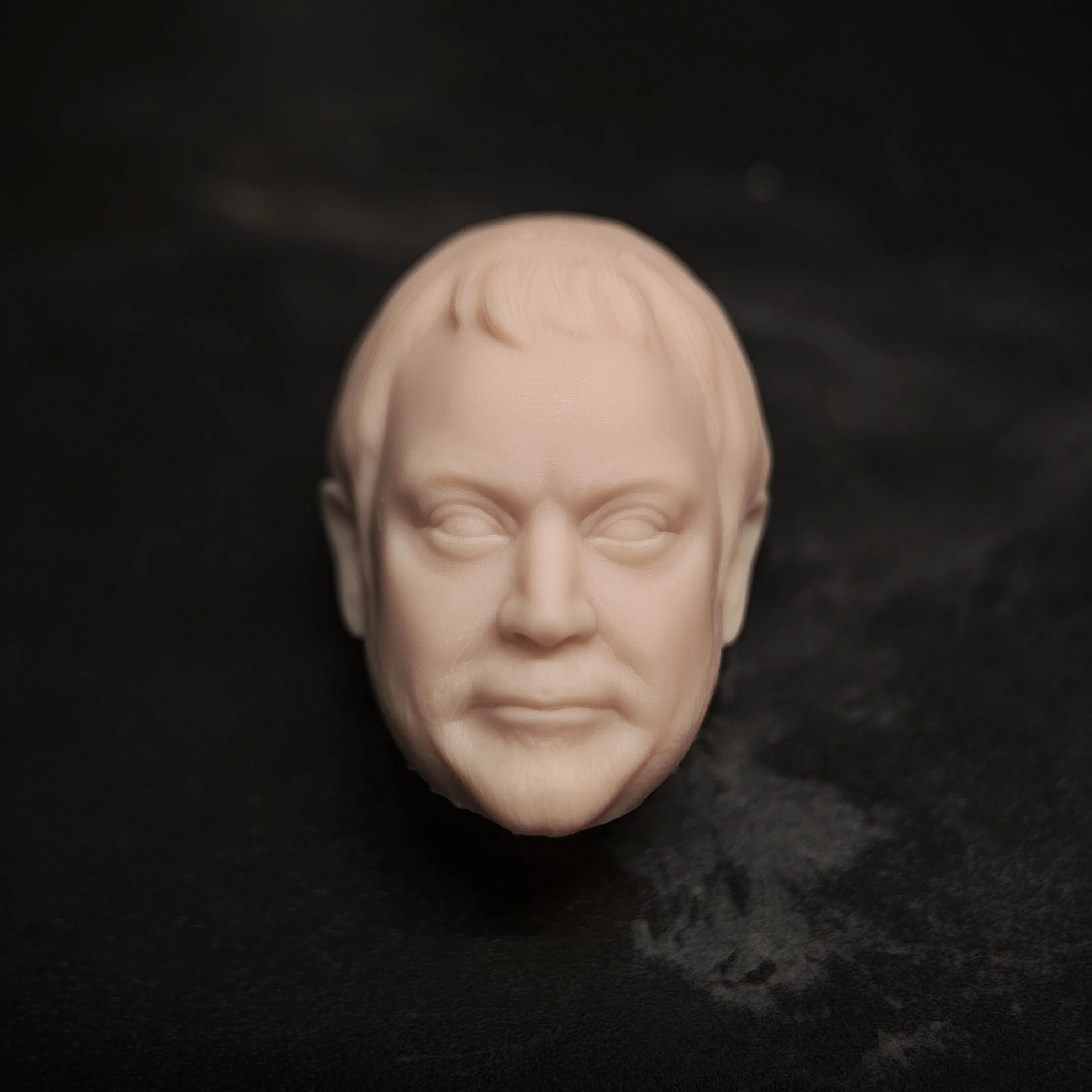 1/18 1/12 1/10 Mark Shepard Brady Testa Non Verniciata Sculpt Per 3.75 "6" 7 "Figura Shf Ml Mafex Mez Neca Mcf