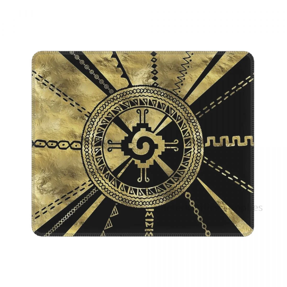 Клавиатура для компьютера Mayan Aztec коврик мыши с календарем Hunab Ku символами черного