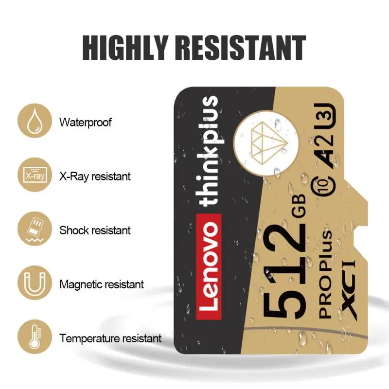 Lenovo 2TB 1TB Micro TF/SD Card Class 10 SD Card 256GB Memory Card 3