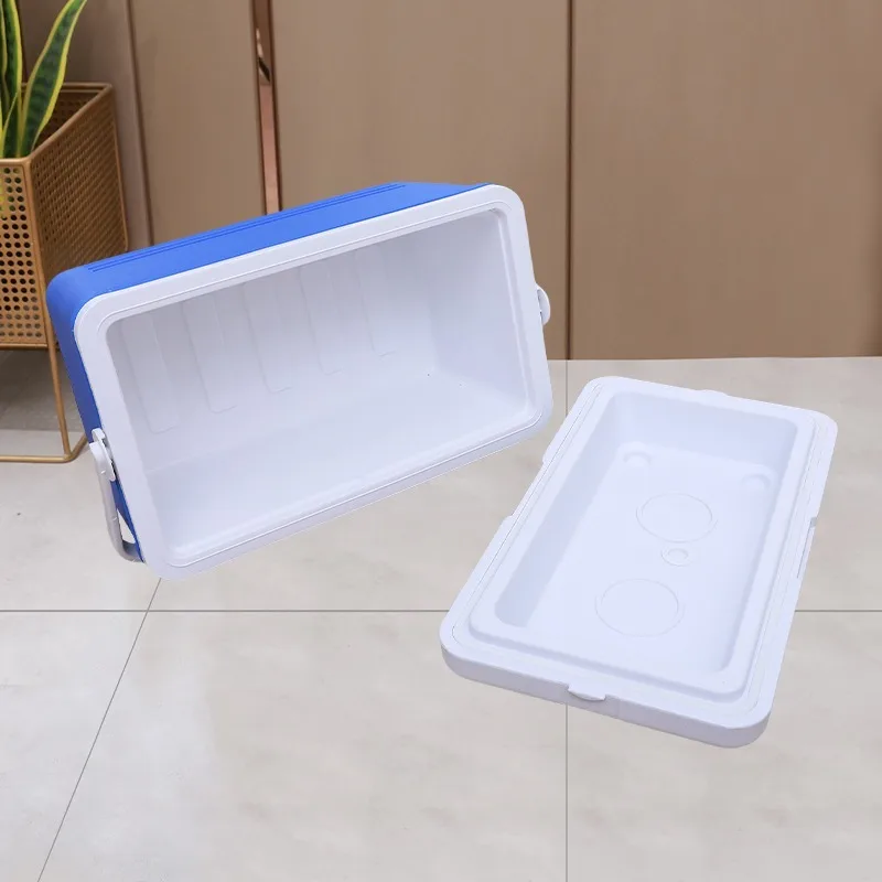 Portable 30L Outdoor Camping Picnic Ice Block Insulation Box Insulated Thermal Cooler Box