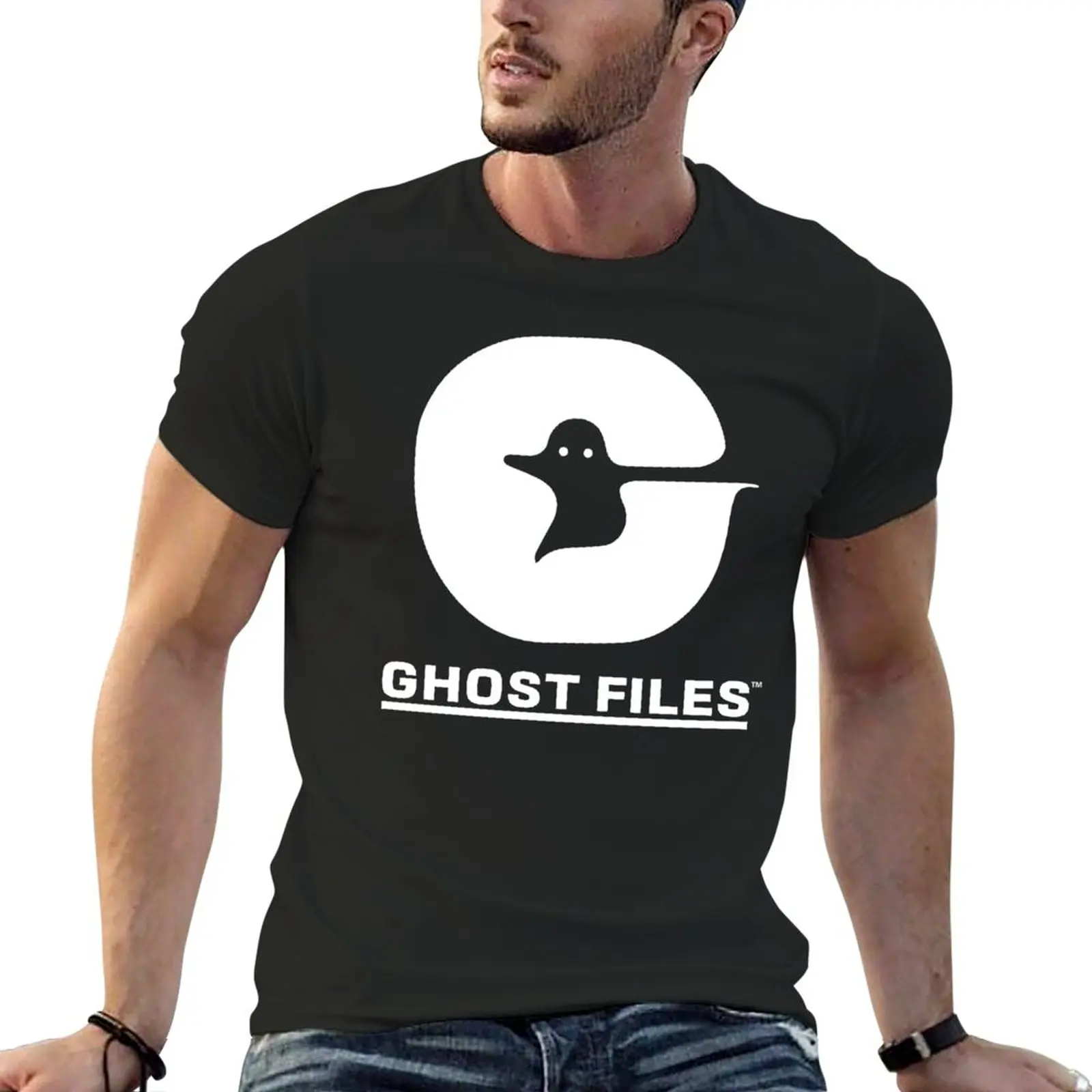 

Ghost Files Merch Ghost Files Logo T-Shirt graphics blacks clothes for men