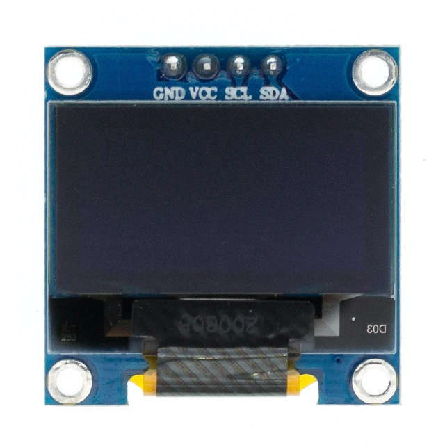 아두이노 프로젝트에 생명을 불어넣는 IIC 화이트 OLED 디스플레이
