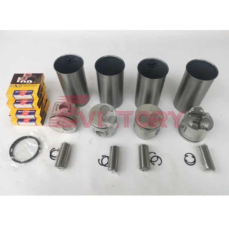 

EV For Isuzu engine 4JG2t engine rebuild kit Piston piston ring cylinder liner gasket kit bearing valve