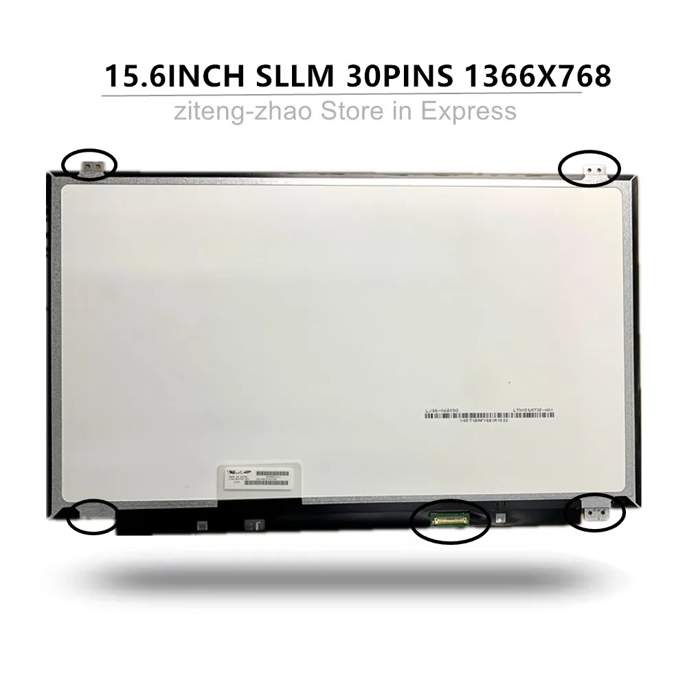 Tela Lcd 15.6 em Tela Ltn156at39 Ltn156at37 B156xtn04.0 B156xtn07.1 Nt156whm-n22 N12 1366*768 30 Pinos de Alta Qualidade - Imagem 6