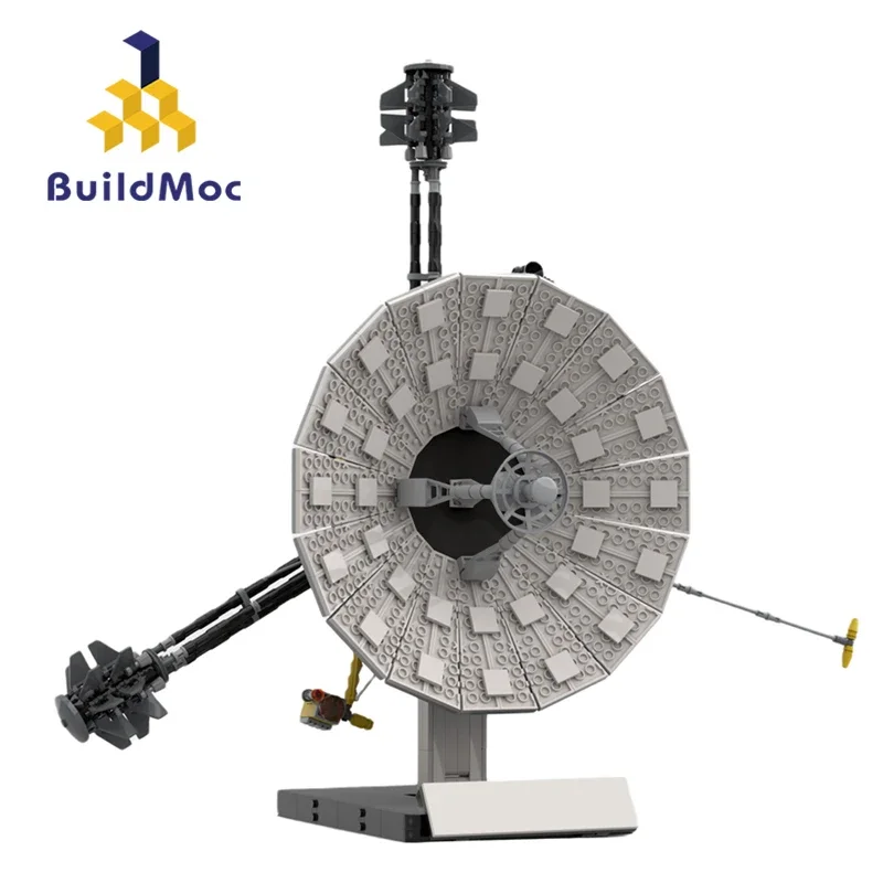 

MOC Space Series Universe Pioneer Detector 10 - 11 scale 1:12 Building Blocks Kit Satellite Bricks Model Toys For Children Gifts