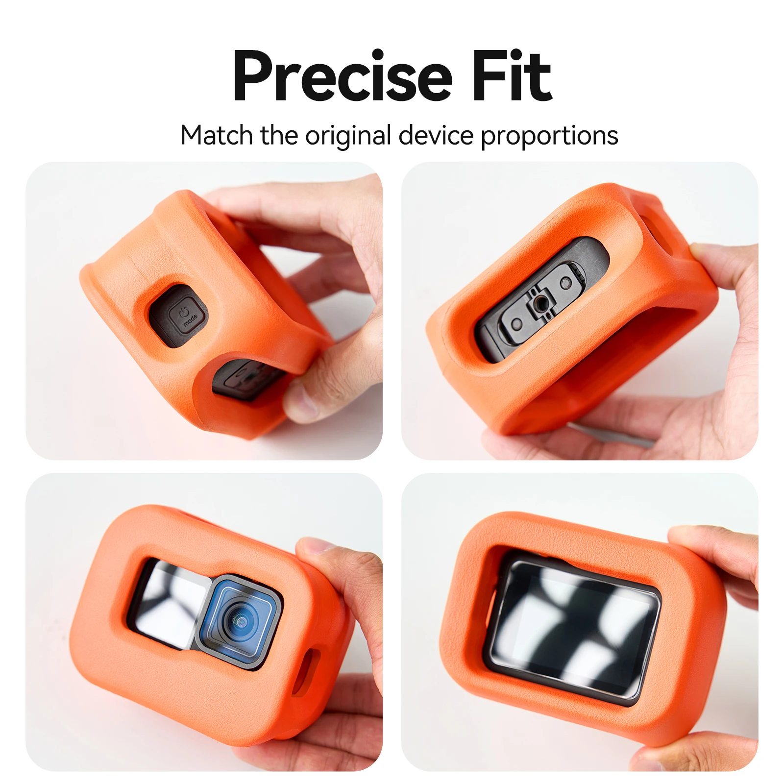 TELESIN GoPro Floating Case - Coque Flottante pour Hero 9-13
