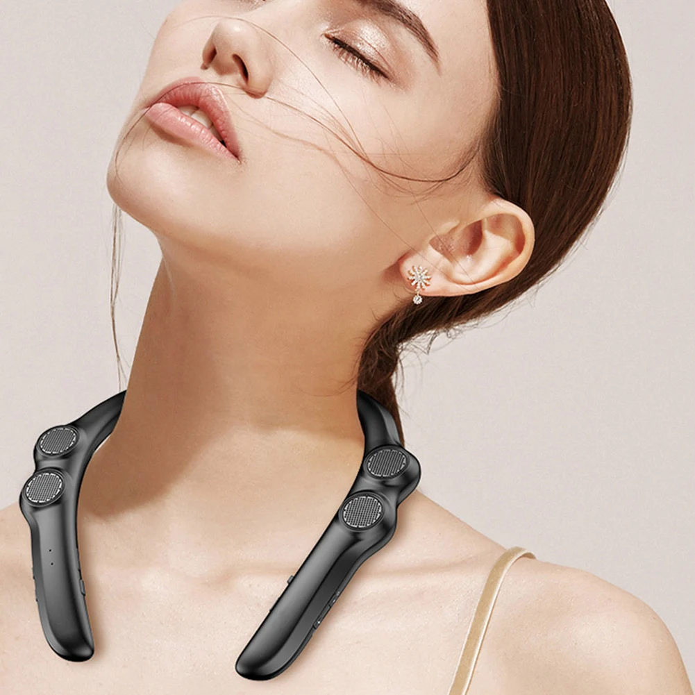 Wearable Bluetooth-compatible Speaker Hang Neck Wireless Subwoofer Sound Box bluetooth speaker portable speaker mini bluetooth speaker audio speaker tweeter speaker bass speaker hifi speaker neckband speaker