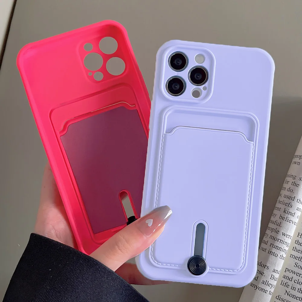 Iphone 13 Pro Max Phone Case Card Holder  Iphone 14 Pro Phone Case Card  Holder - Mobile Phone Cases & Covers - Aliexpress