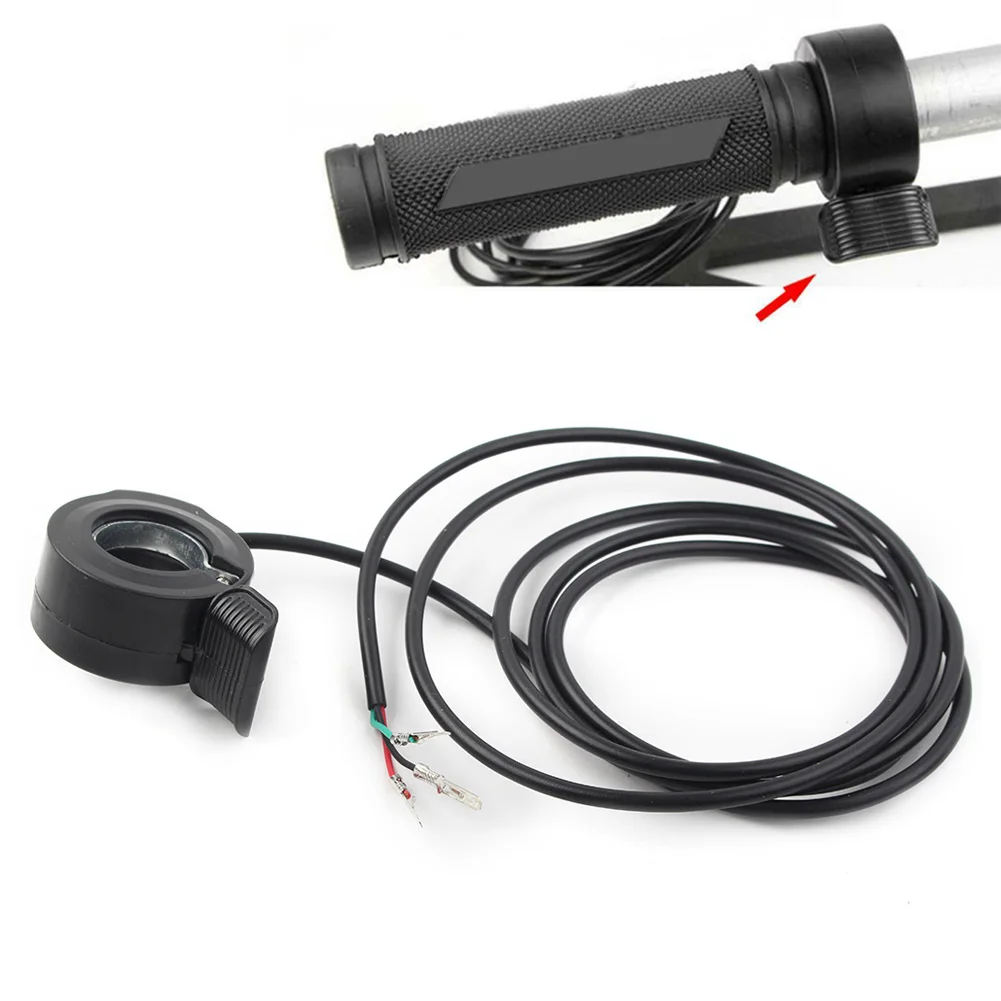 

Motorbike 22mm 7/8" Thumb Throttle Speed Control Assembly for E-Bike Electric Bike Scooter