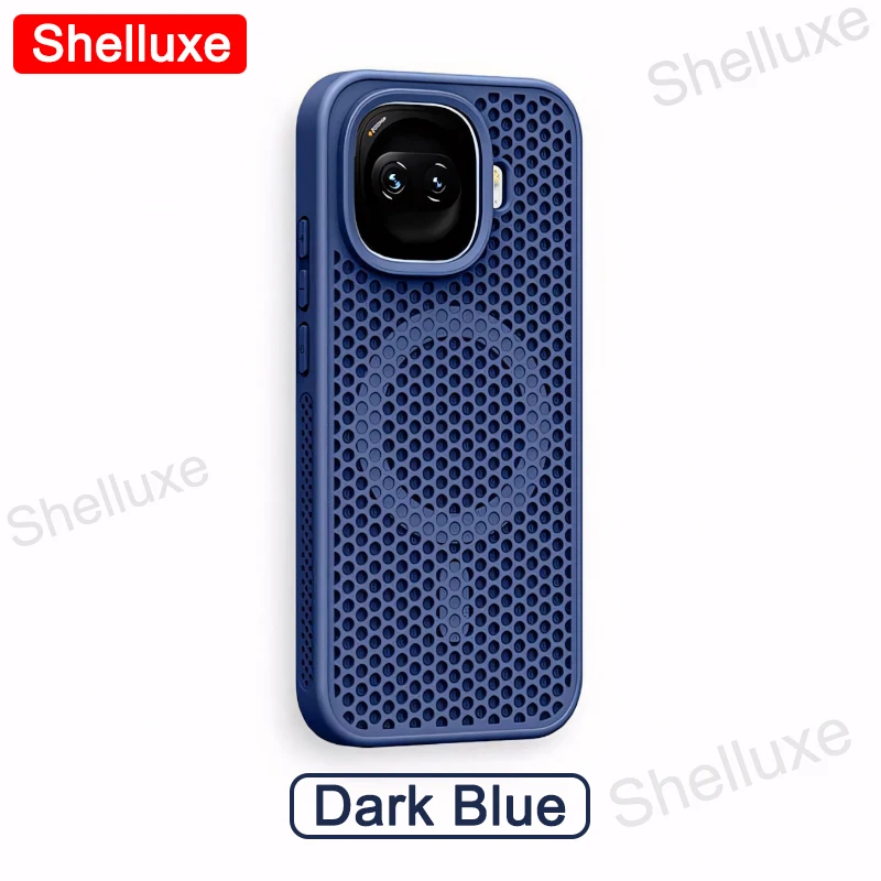 Z11Turbo Magnetic Cooling Breathable Mesh Hard Phone Case by Shelluxe