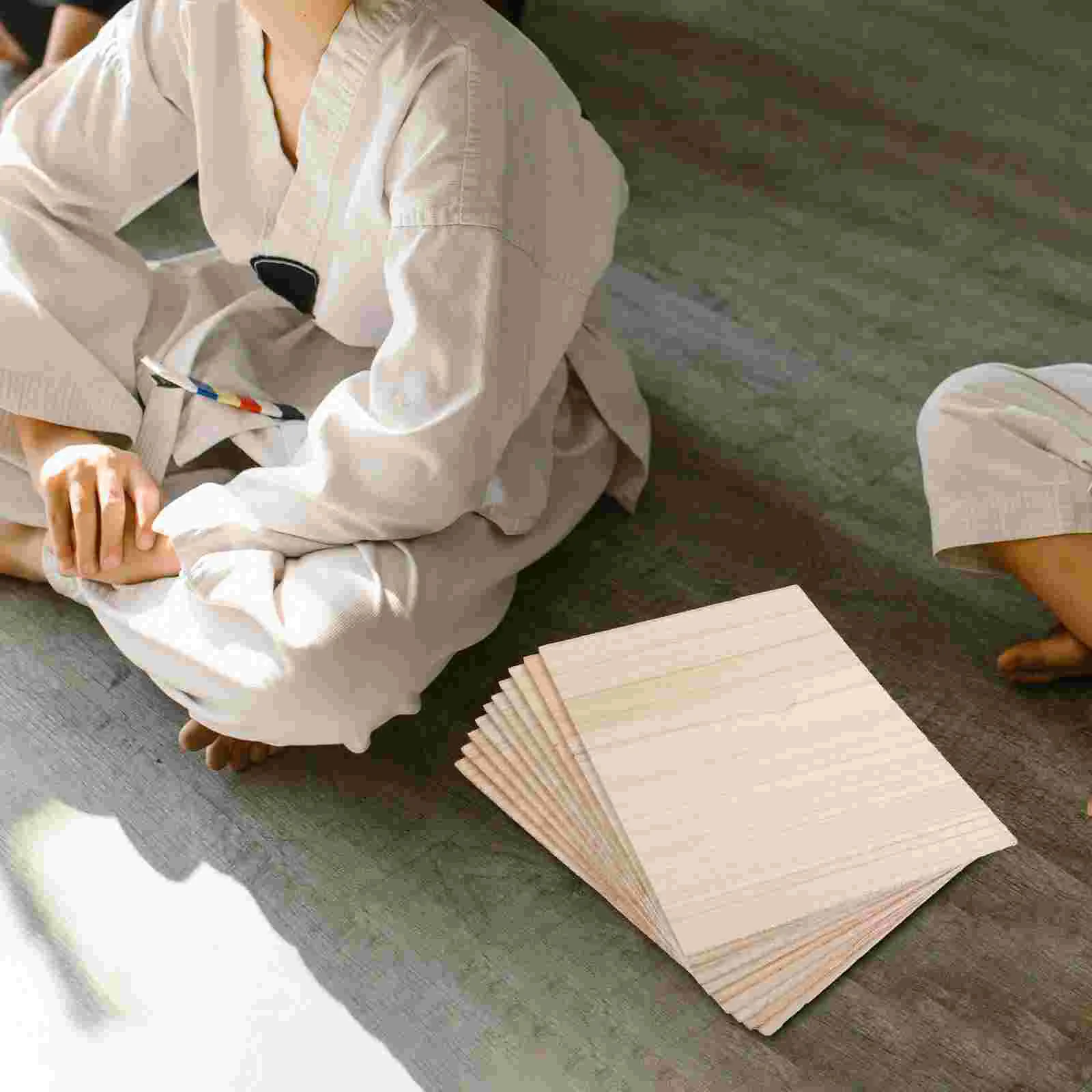 태권도 가라테 연습 보드, 스포츠 액세서리 보드, 깨지기 쉬운 펀칭 가라테, 어린이 침대 시트, 목재 깨기