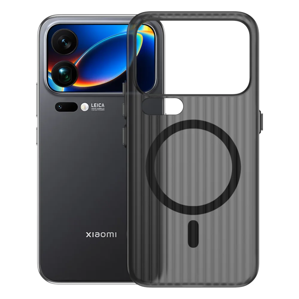 Magnetic Wireless Charging Hard Matte Transparent Back Cover Shell s
