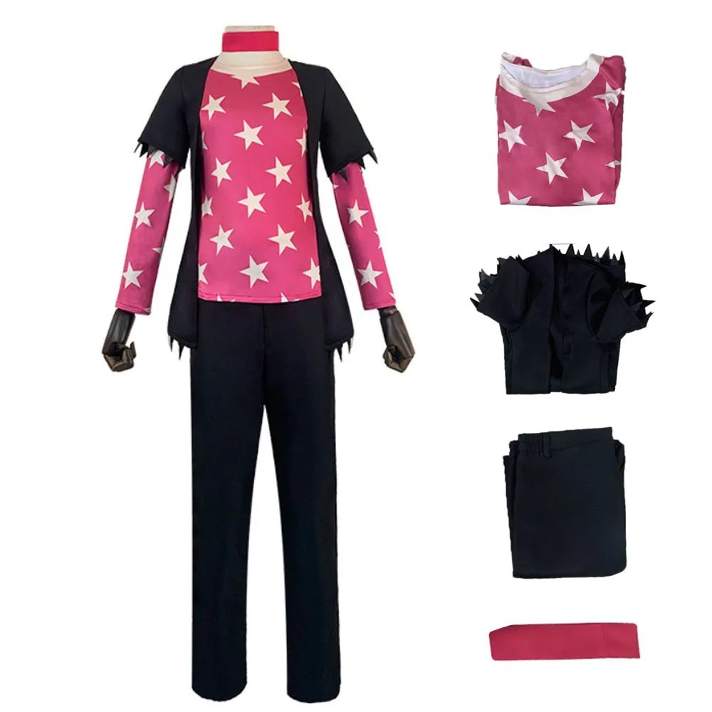 

Anime Helluva Boss Loonaa Cosplay Costume Adult Inner Garment Coat Pants Full Set Loonaa Role Play Suit Halloween Carnival Party