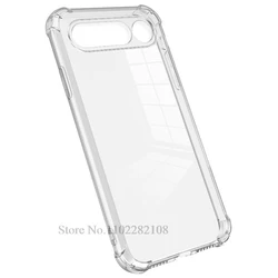 Shockproof Transparent Silicone Back Cover Case for Realme 16 5G (Transparent Case)