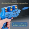 Soft Bullet Toy Gun, Disc & Rubber Bullet Shooter, Boys' Double Play Set With Continuous Firing, Boy Toy，Interactive Sport Toys 4