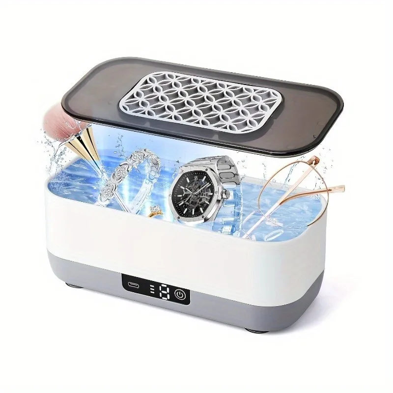 آلة التنظيف بالموجات فوق الصوتية USB قابلة للشحن ا...