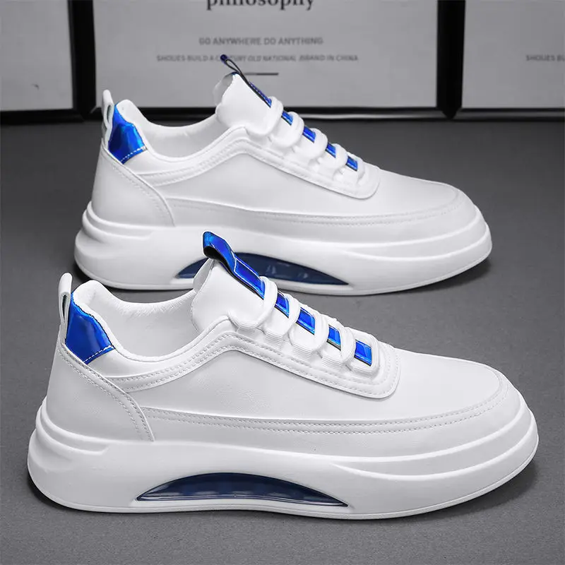 2025 New Men's Vulcanize Shoes: Stylish Thick Bottom Athletic Sneakers for Fall; Updated Male Footwear 2025 6