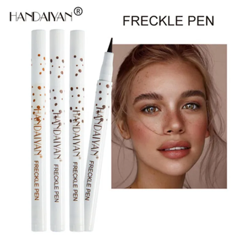 Natural Freckle Pen Waterproof Face Brown Eyeliner Dot Spot Pen Makeup