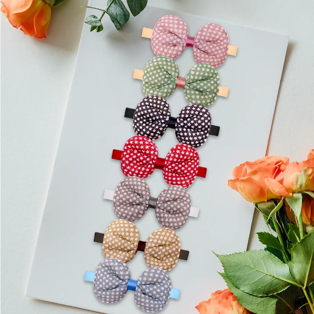 50/100pcs Small Dog Cat Bow Tie Stripe Pet Dog Bowties Collar Dog Fashion Grooming Accessoreis Cute Dogs Supplies For Small Dogs 6