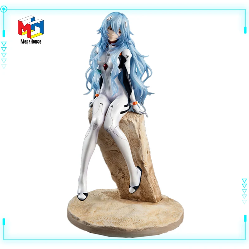 

MegaHouse, оригинальный драгоценный камень, аниме, ЕВА, Shin EVANGELION, GekijoubanAyanami, Рей, длинные волосы Ver. Коллекционная модель фигурок