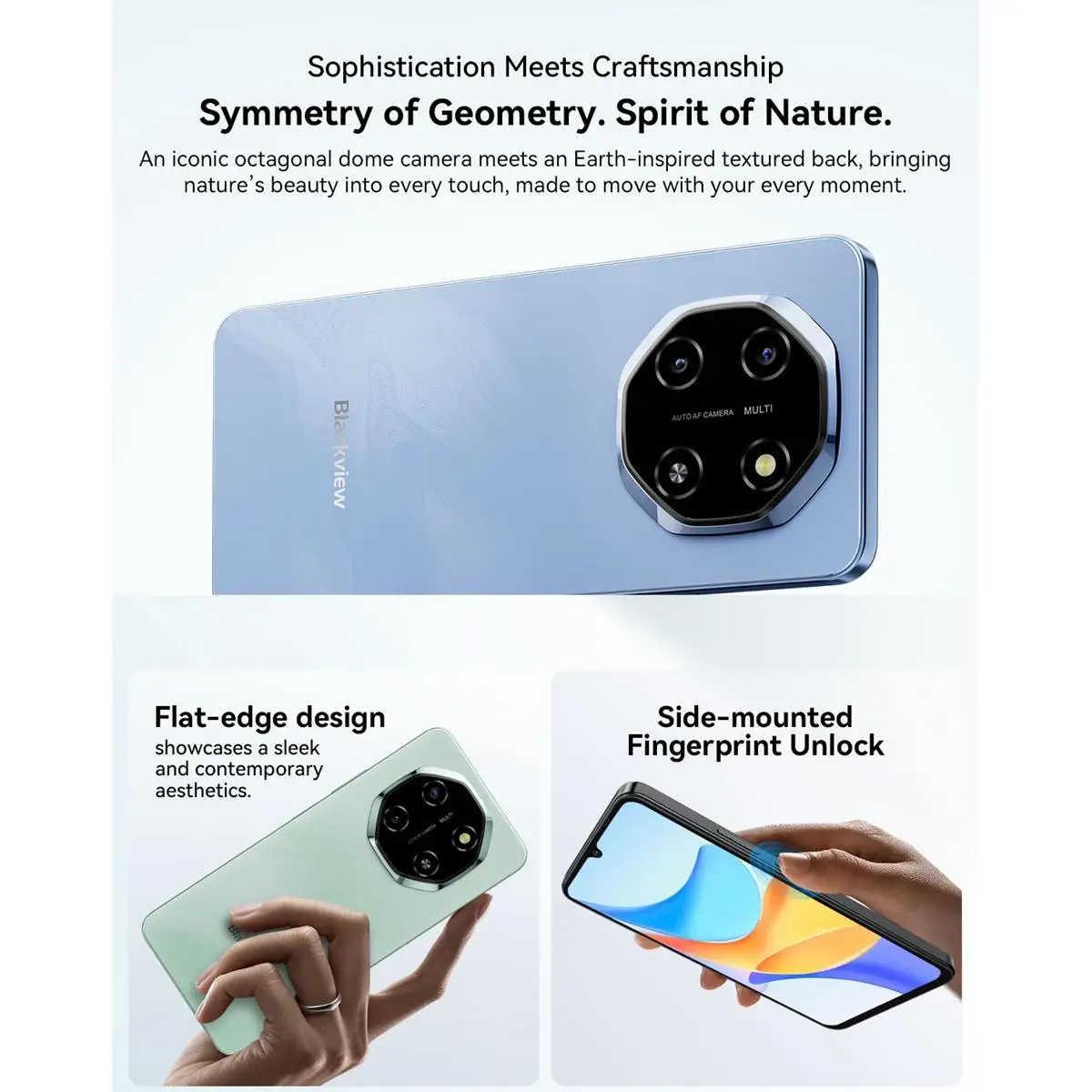 Blackview SHARK 6 5G Smartphone 4GB / 8GB+128GB, 6.88'' Android 15 Unisoc UMS9620 T8100 5000mAh 16MP Main Camera NFC Cellphone