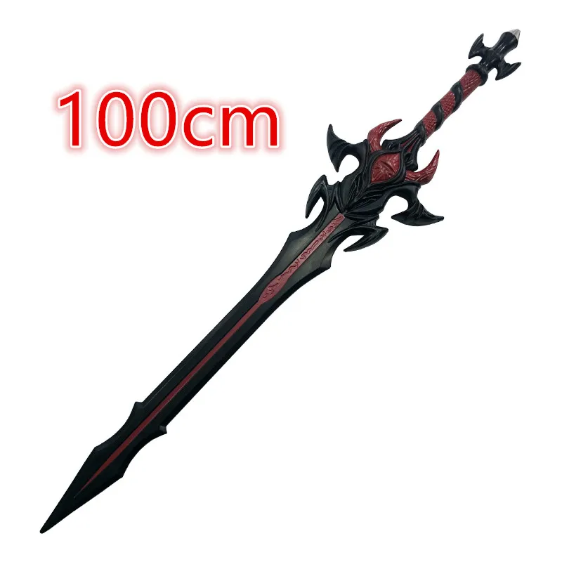 1:1 Cosplay Dou luo Doula Continent Asura Sword Anime Bloody Sword Styles Weapon Prop Killing Sword Cos Halloween Kid Gift 4