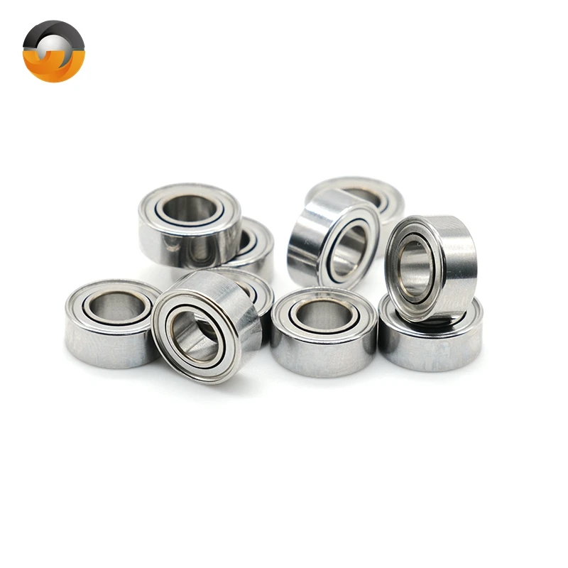 장난감용 미니어처 베어링 ABEC-7, 특수 크기, 5x10x3mm, MR105ZZW3 베어링, 4 개