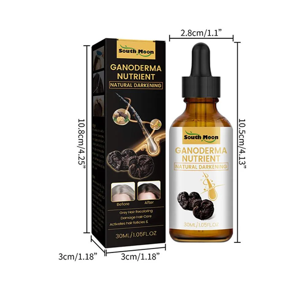 Anti-Greying Hair Serum 5PCS for Hair Repair Anti-frizz Herbal hair treatment