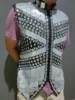 Sparkly Rhinestones Male Mirror Waistcoat Bar Nightclub Singer Stage Crystal Sequins Vest Performance Clothes Drum Dance Coat 2