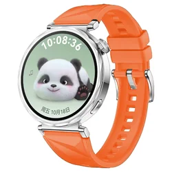 Silicone Sport Bracelet Band for huwei gt 5 46mm (Orange)