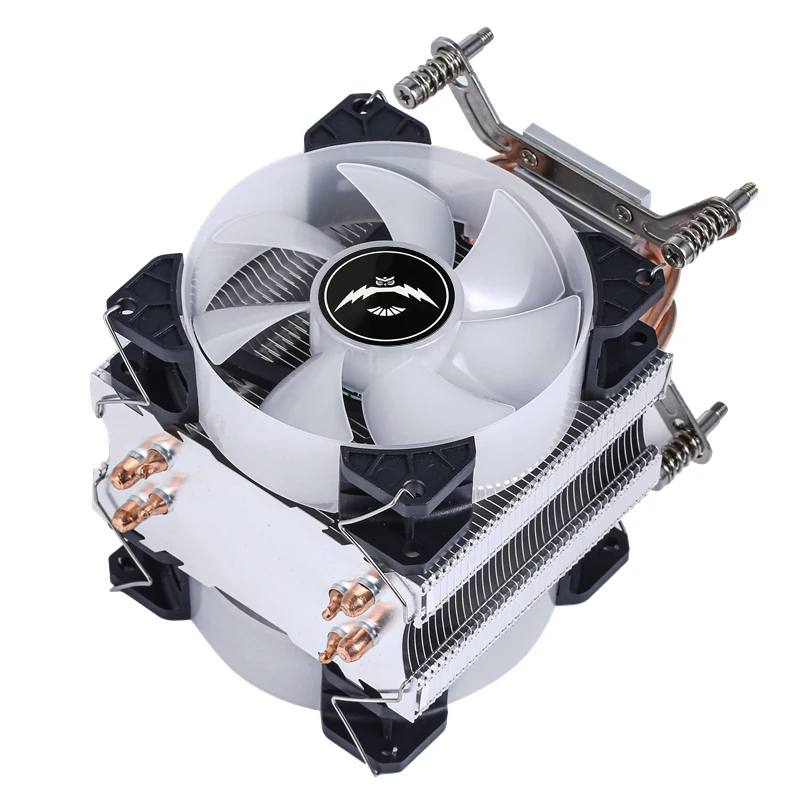 4 Heat Pipes CPU Cooler For Intel LGA 2011 X79 X99 PC Motherboard i5 i7 Processor Air-cooled 90mm Quiet Cooling Fan 3pin 4Pin