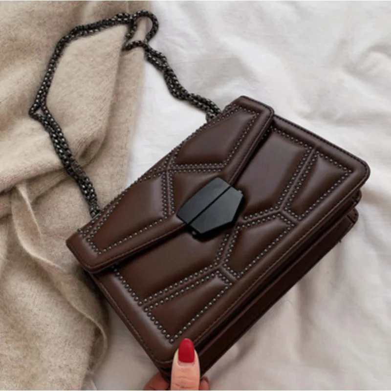 Chain Shoulder Bag Simple Crossbody Classic Style Exquisite Handbag For Woman High-Quality Messenger Versatile Luxury Fashion