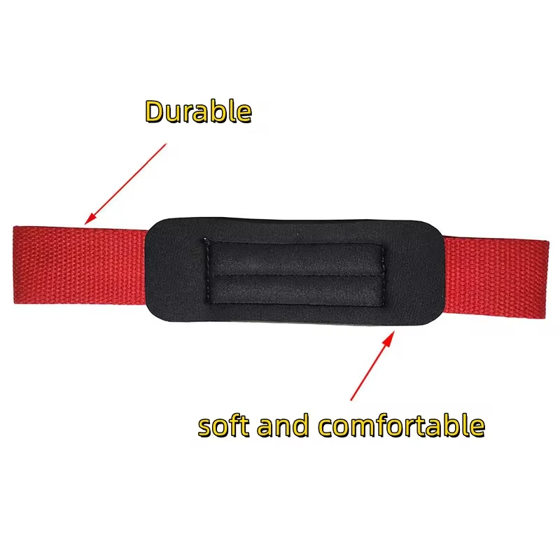Gym Lifting Straps Barbell Deadlift Booster Belt Fitness Anti-slip Hand Wraps Wrist Straps Fitness Training Auxiliary Belt weight lifting wrist straps