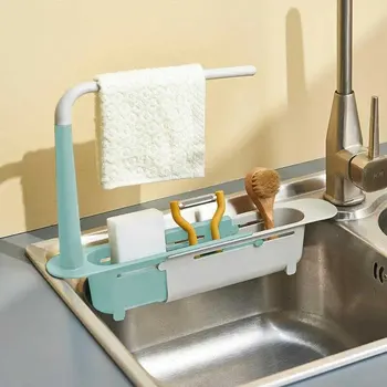 Telescopic Sink Storage Rack 1