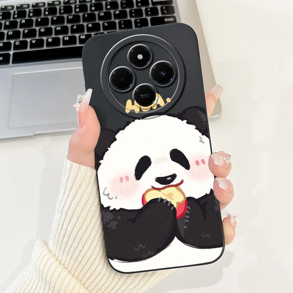 Lovely Rabbit Cartoon Matte Silicone Soft Case Cover