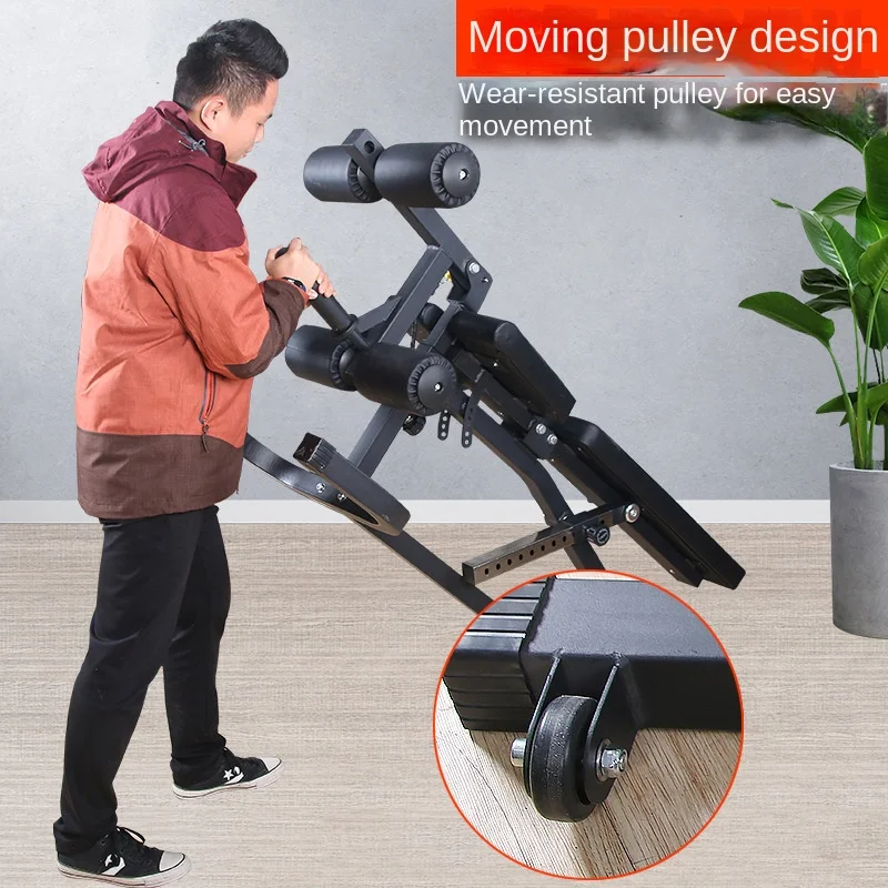 MIYAUP Leg Extension Adjustable Dumbbell Bird Abdominal Muscle Board, Priest Chair Thigh Bench