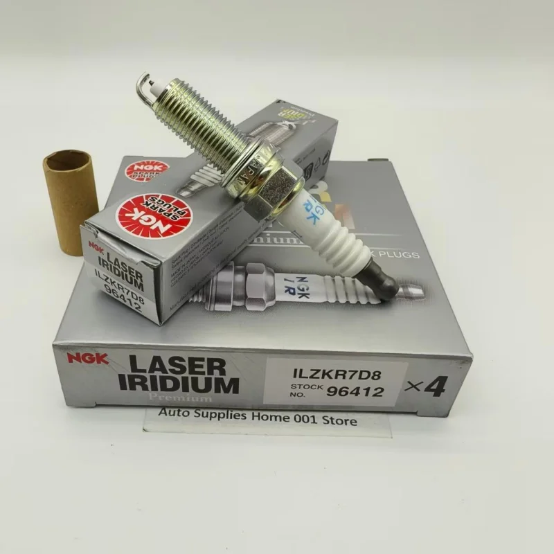 4PCS Brand NGK Iridium Spark Plugs ILZKR7D8 96412 For Suzuki New