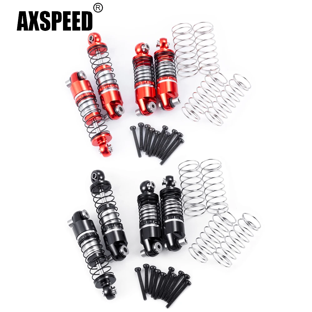 AXSPEED 4개 알루미늄 33/36/38/43/48mm 오일 쇼크 업소버 댐퍼 (Ax..