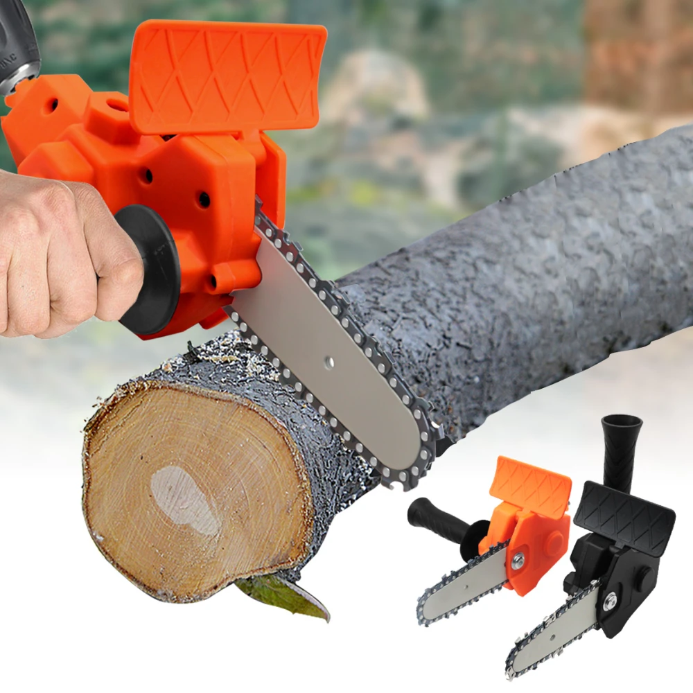 Chainsaw Drill Attachment for Wood Plastic Cutting