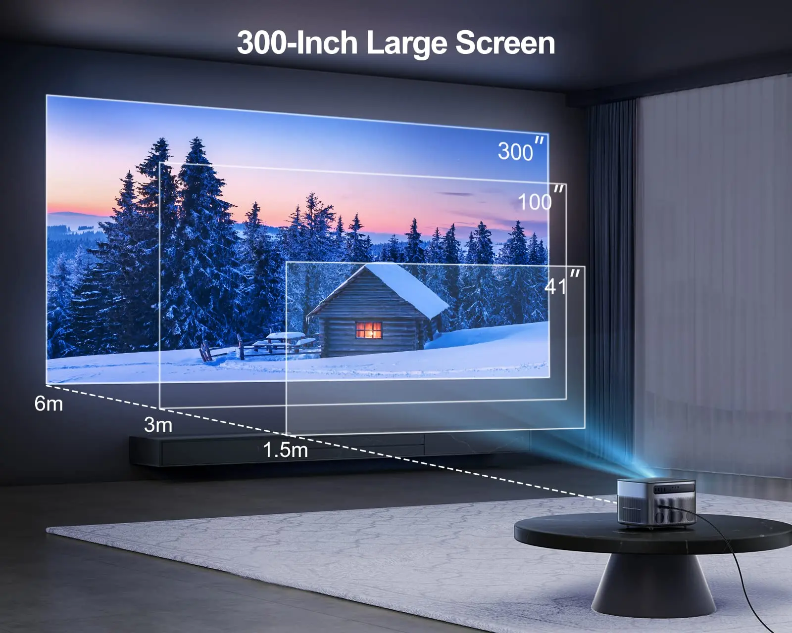 WIMIUS p64プロジェクター 18000LM 4K対応 Amazon.com: [Auto Focus/Keystone] 4K Projector with WiFi 6