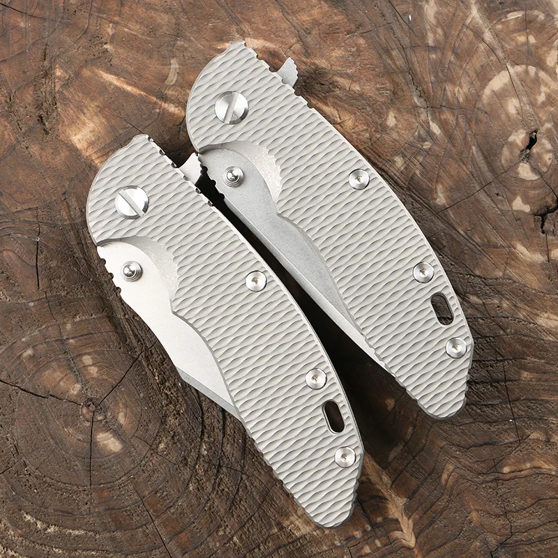 Green Thorn xm-18 TC4 titanium alloy handle VG10 blade outdoor