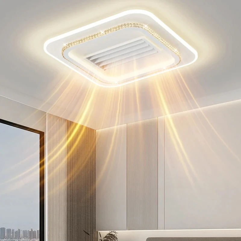 Luxury Crystal Bladeless Ceiling Fan 2