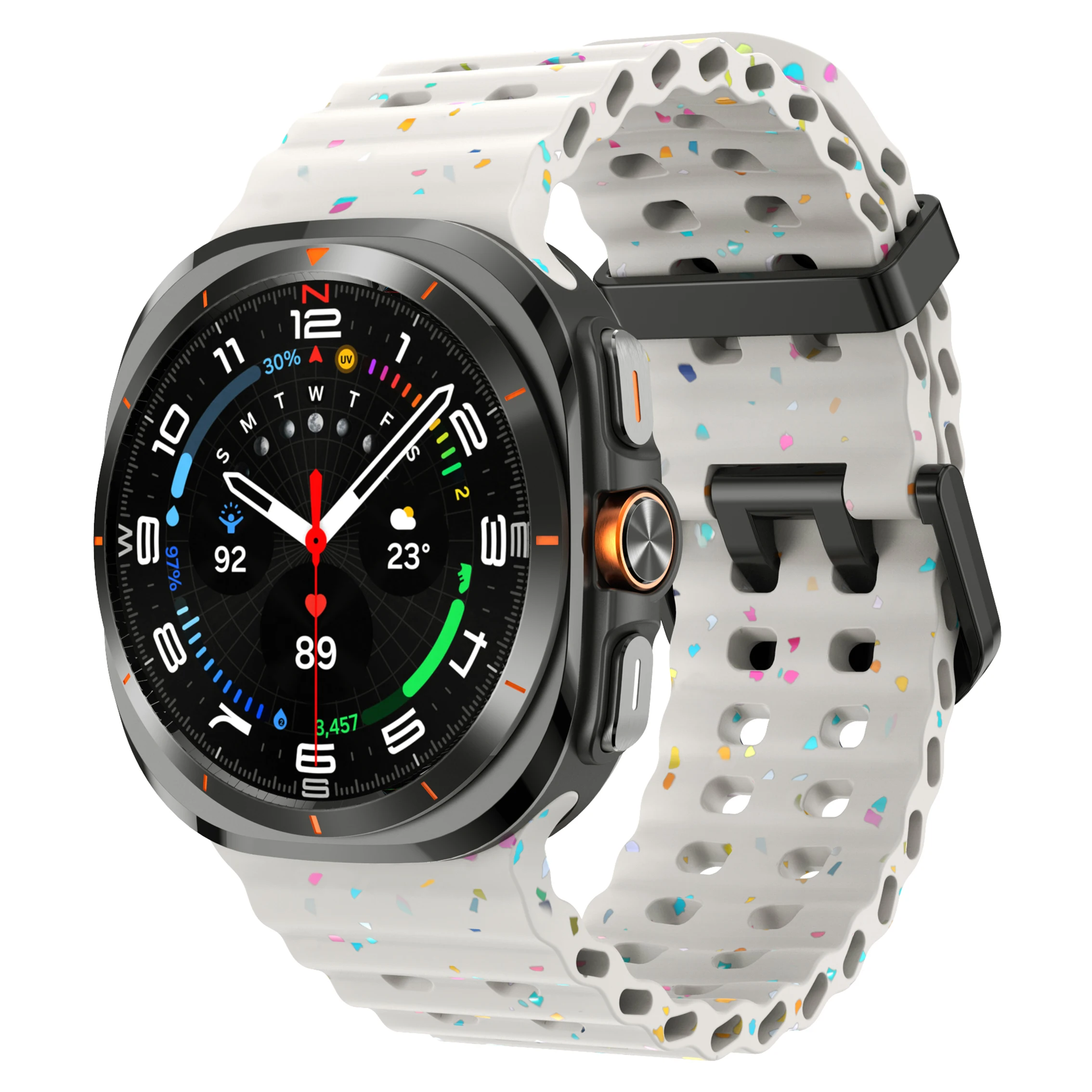 Silicone Breathable Marine Strap Wristband Bracelet