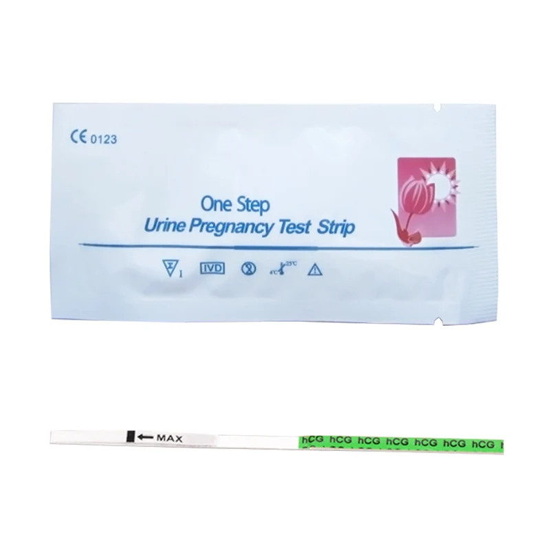 50PCS Women Pregnancy Testing Strips Quick 99% Accuracy Early Pregnancy Test Sets HCG Testing Strips Home Urine Measuring Kits