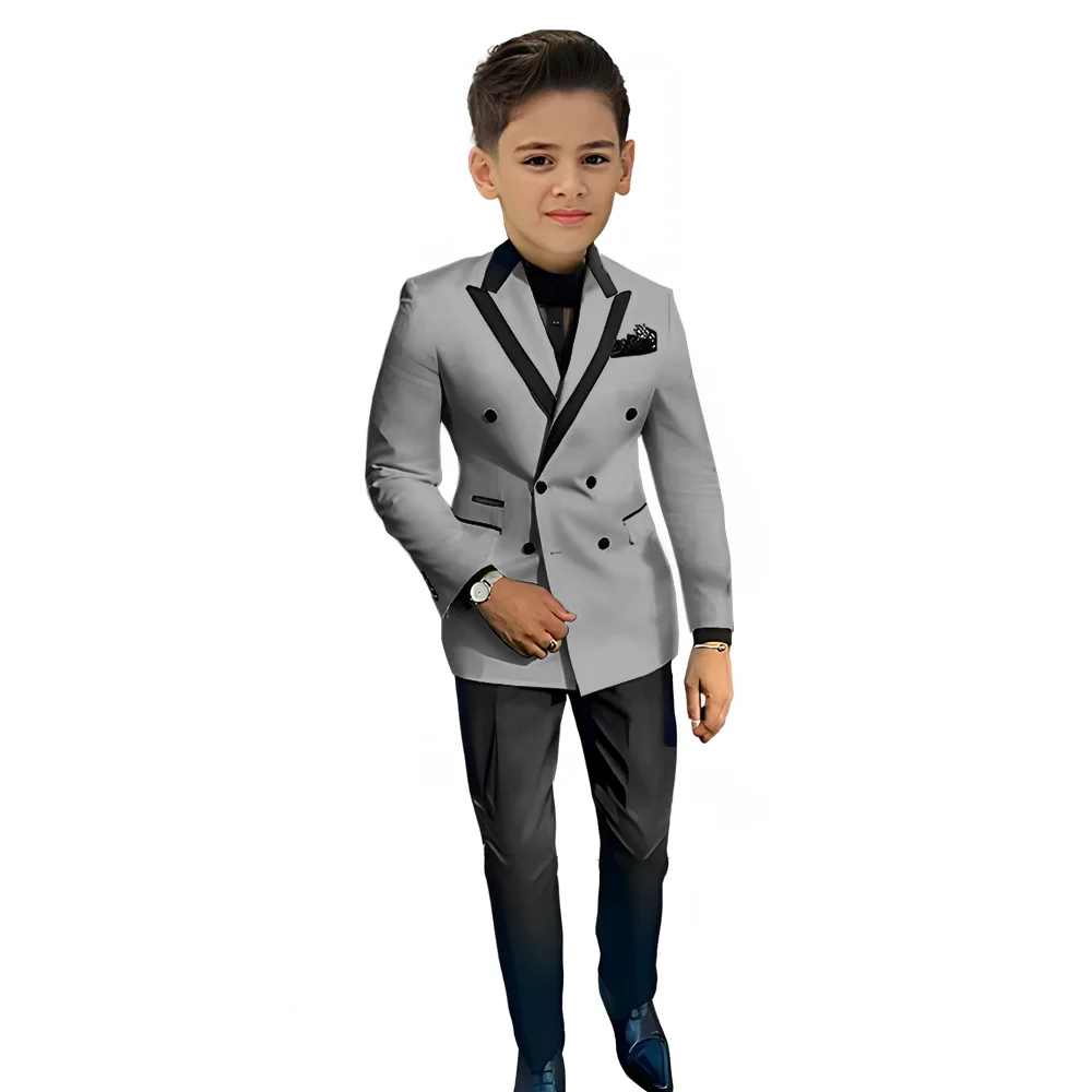 Boys' Formal Blazer & Pants Suit 6