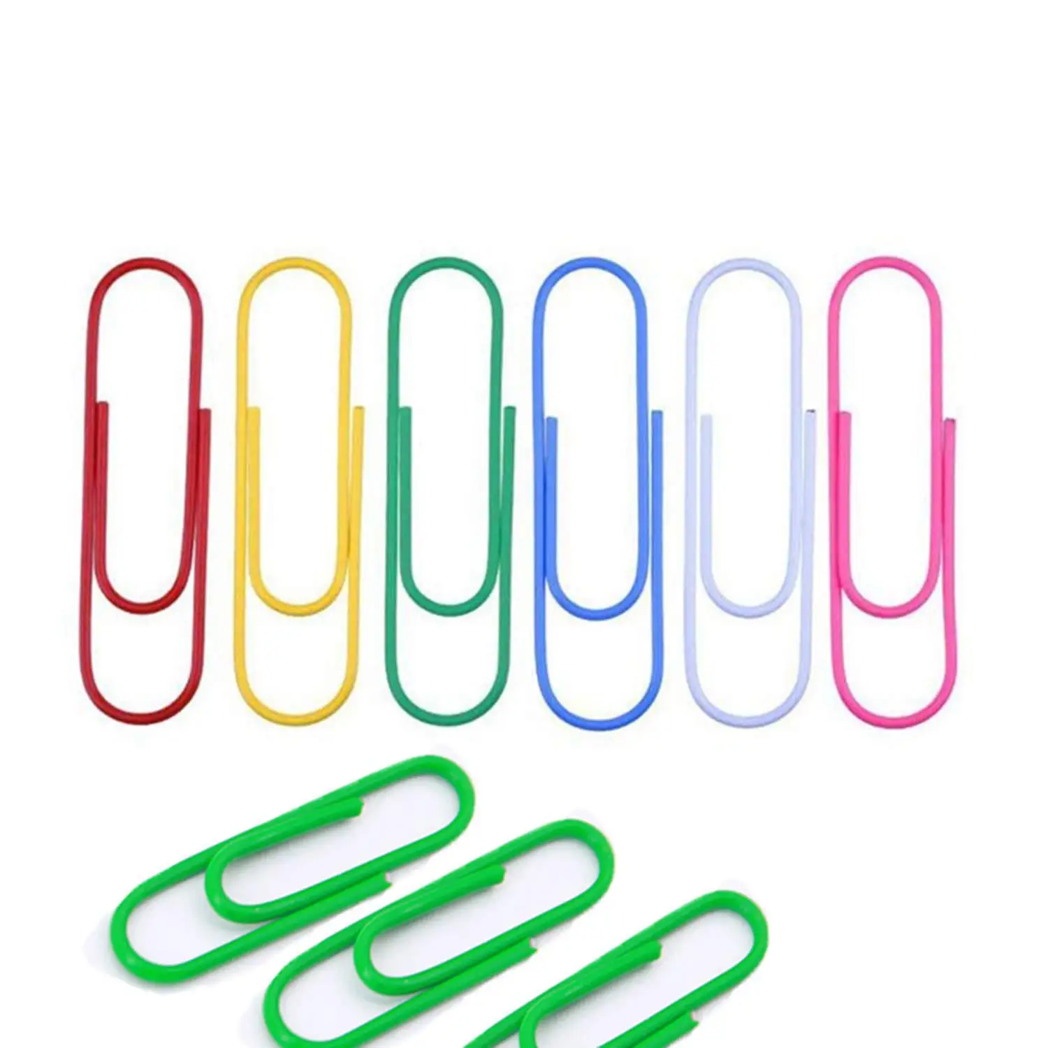 Super Large Paper Clips Vinyl Coated, 30 Pack 4 Inch Assorted Color Jumbo  Paper Clip Holder, Multicolored Giant Big Sheet Holder - AliExpress