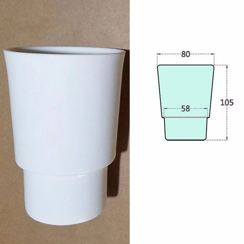 Toothbrush Cup Ceramic Tumbler Holder porcelain Bathroom Tooth Cup Bathroom Accessories cup storage holder toothbrush cup